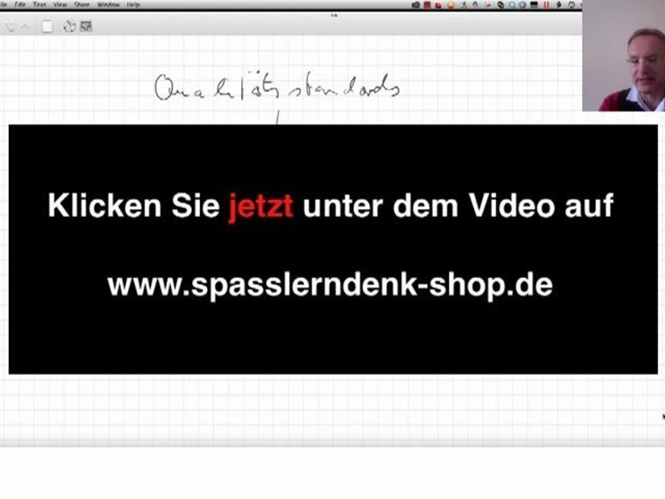 Qualitätsstandards, Prüfungsfrage