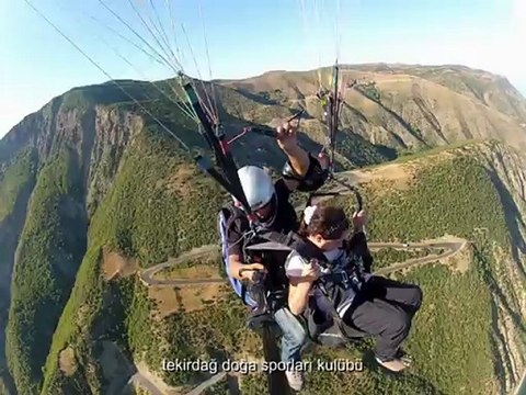 tekirdağ yamaç paraşütü uçuşları 25 ağustos 2012 tedohavk.com