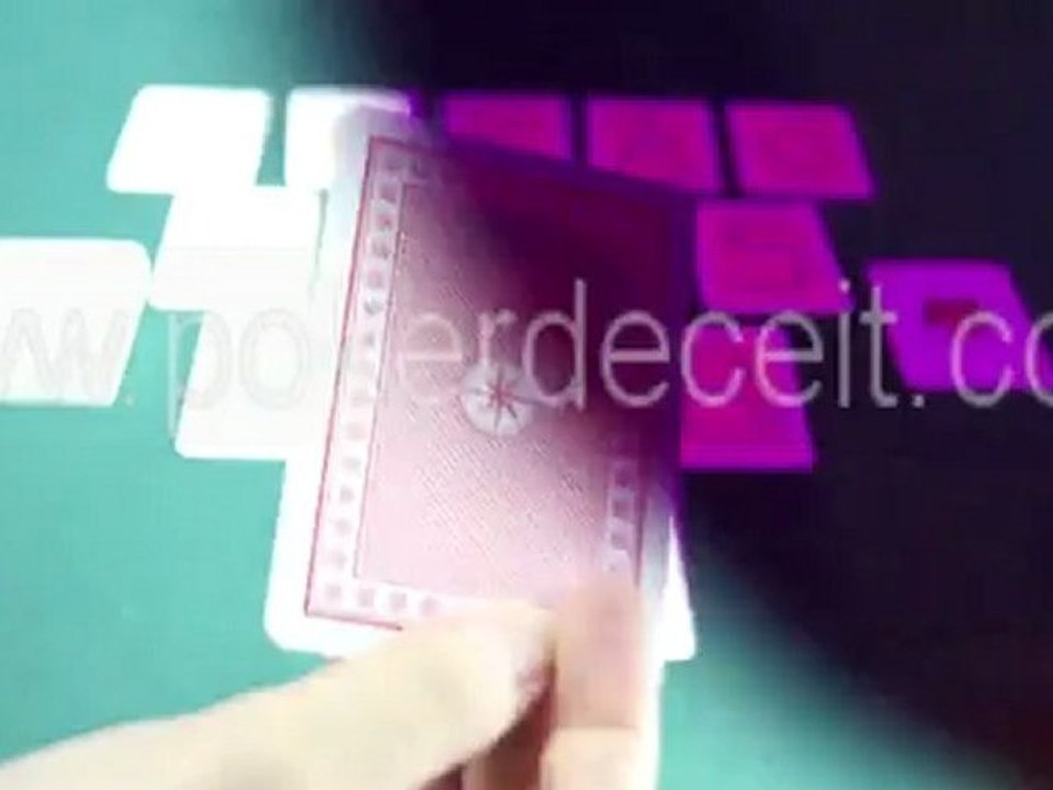 краплеными картами---Dal negro Texas Holdem---contact lenses marked cards