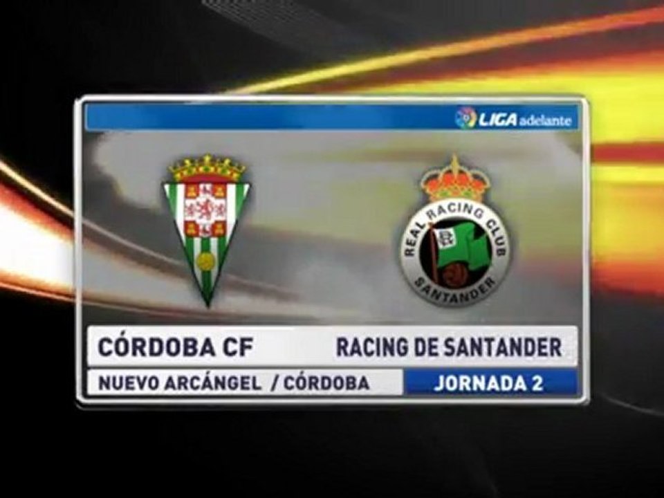 Liga Adelante CÓRDOBA 2 RACING DE SANTANDER 0