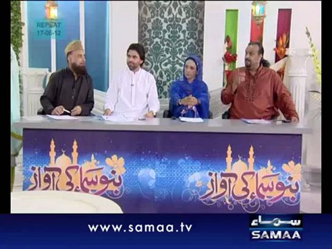 Subah Saveray Samaa Ke Saath With Sanam Baloch - 27th Aug 2012 - P 2