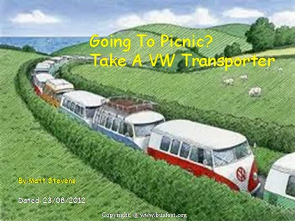 Going To Picnic Take A VW Transporter