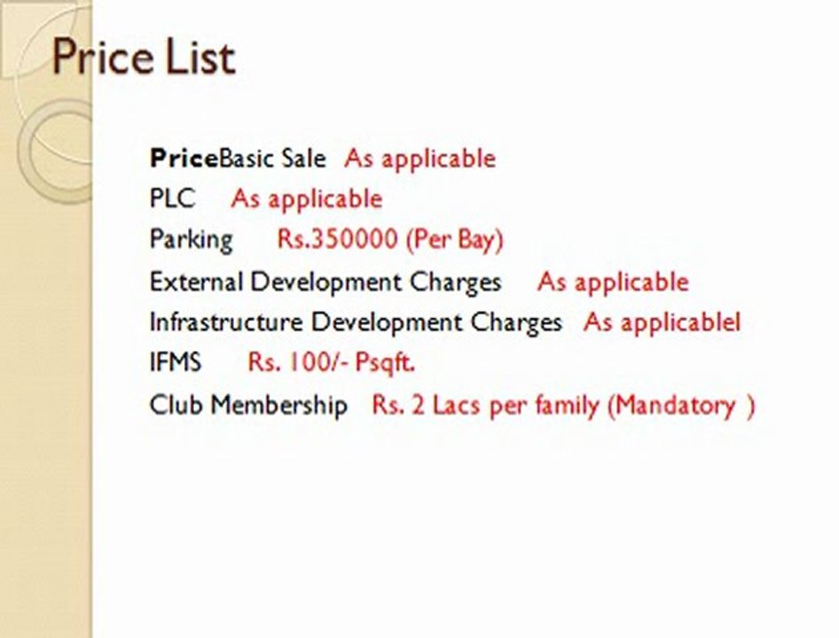 9650100436 PARAS SECTOR 106 GURGAON (Near ATS / Chintels / Sobha)