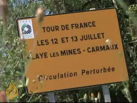 Tour spells danger for French town