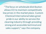 Custom Chemicals’ Competitive Edge