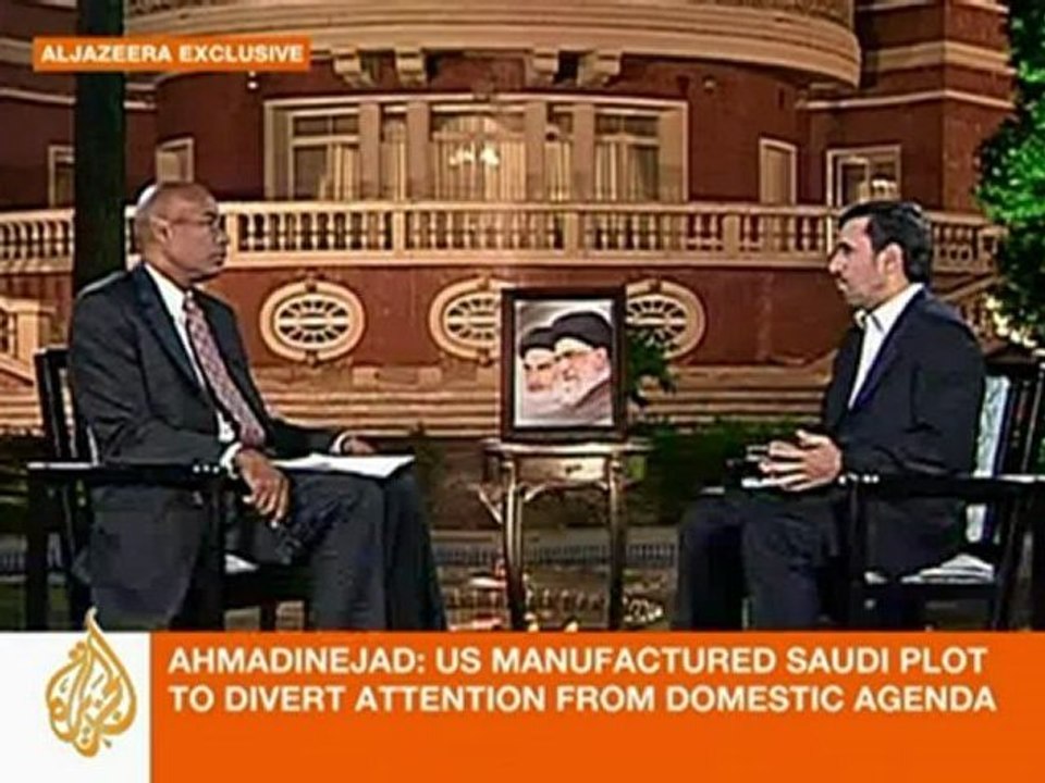 Ahmadinejad rejects US "terror plot" allegations