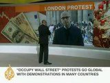 Day of 'Occupy' protests begins in Europe