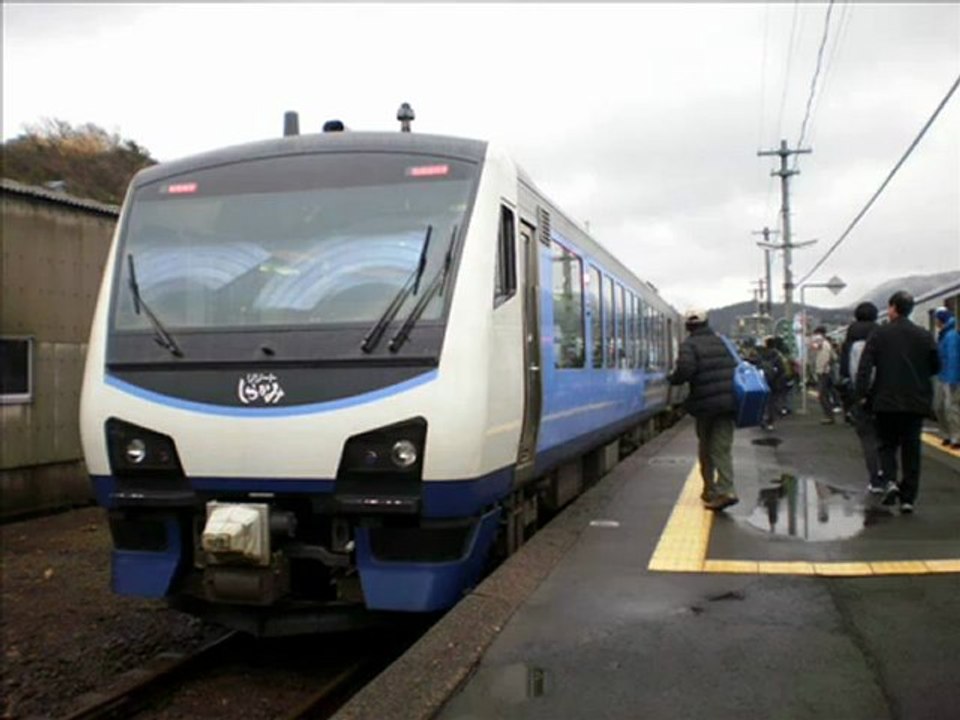 リゾートしらかみ5号車内放送・まもなく青森