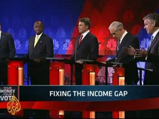 Cain challenged on sexual harassment allegations