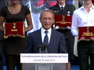 Libération de Paris - Le discours de Bertrand Delanoë