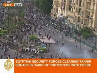 Violence breaks out in Cairo's Tahrir Square