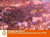 Protests continue in Cairo's Tahrir Square