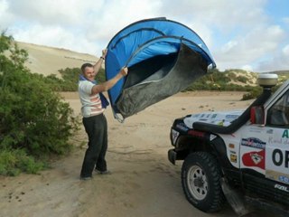 Etape 8 Raid Amitié 2012 MAROC AIOFRANCE.COM 4*4 OR4 JP FAUSSART - B CHARAVIN