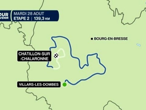 Tour de l'avenir 2012 : Le parc des oiseaux / Châtillon sur Chalaronne (01)