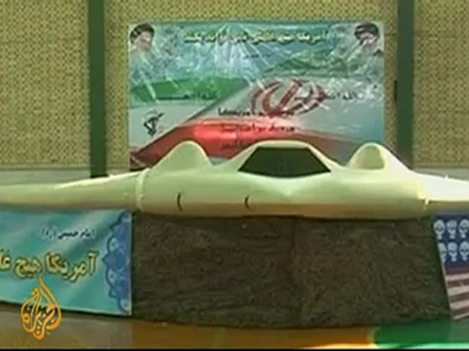 Iran displays purported US drone
