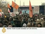 Al Jazeera's Neave Barker reports from Moscow protests