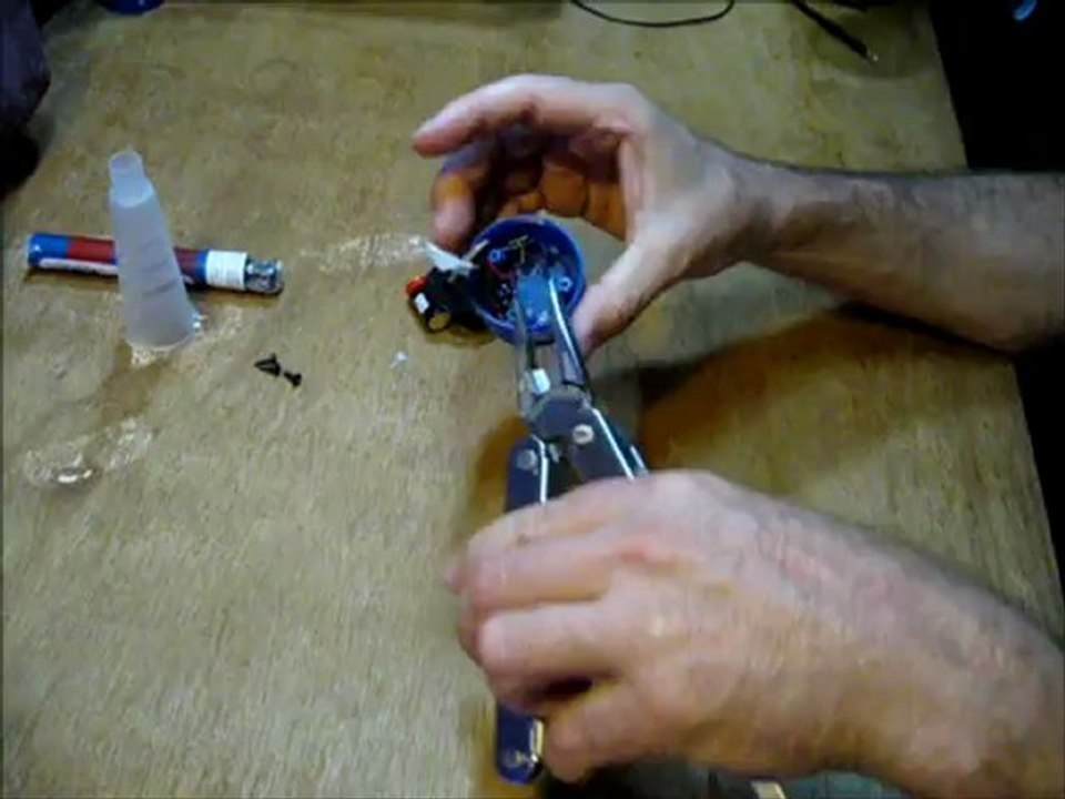 Take Apart A Solar Garden Light and find many usable parts