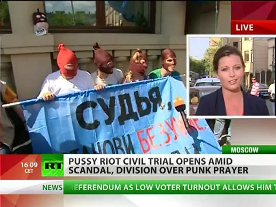 Daft Punk: Pussy Riot trial starts amid scandal & media buzz