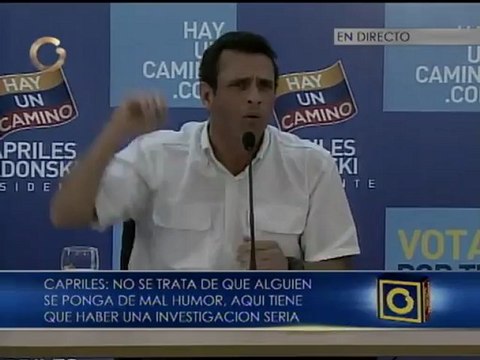 Capriles: Esta terrible explosión no debe quedar como un evento más