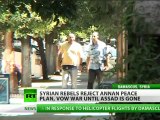 Syrian No-go: Rebels won't talk until Assad out