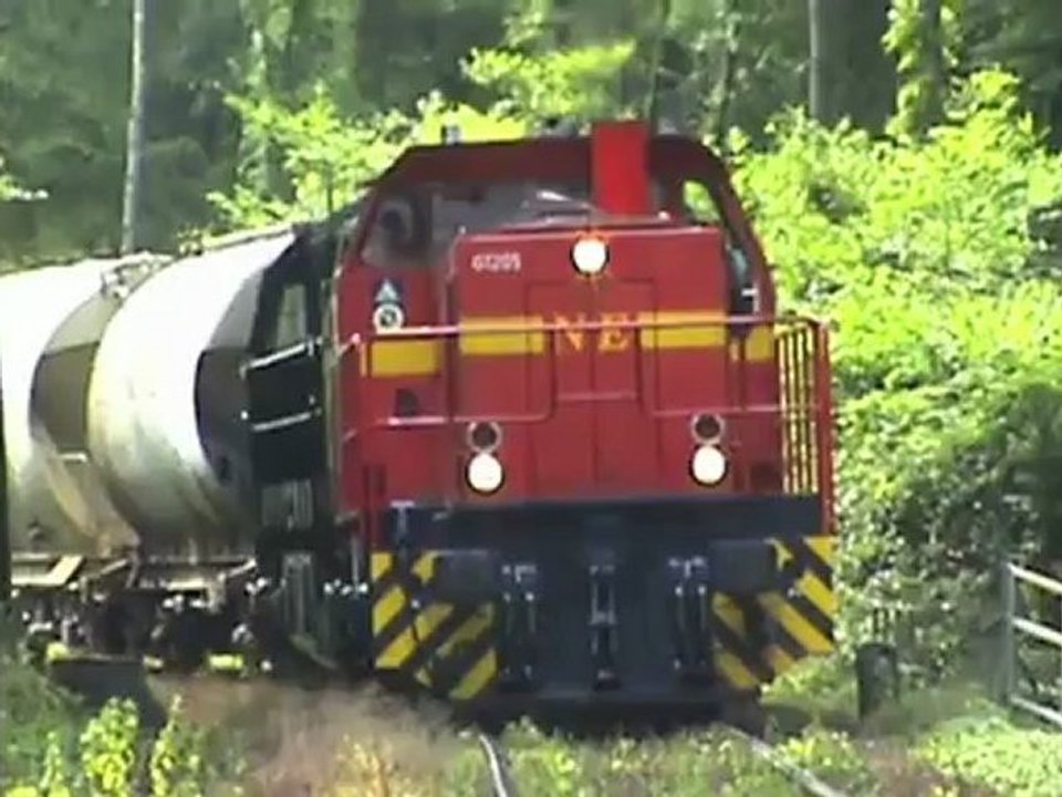 Angertalbahn heiligenhaus-hösel, ecr class 77, thyssen krupp (eh) mak g1206, ne g1205, mrce vossloh g2000bb, 3x oak-capital mak g1206