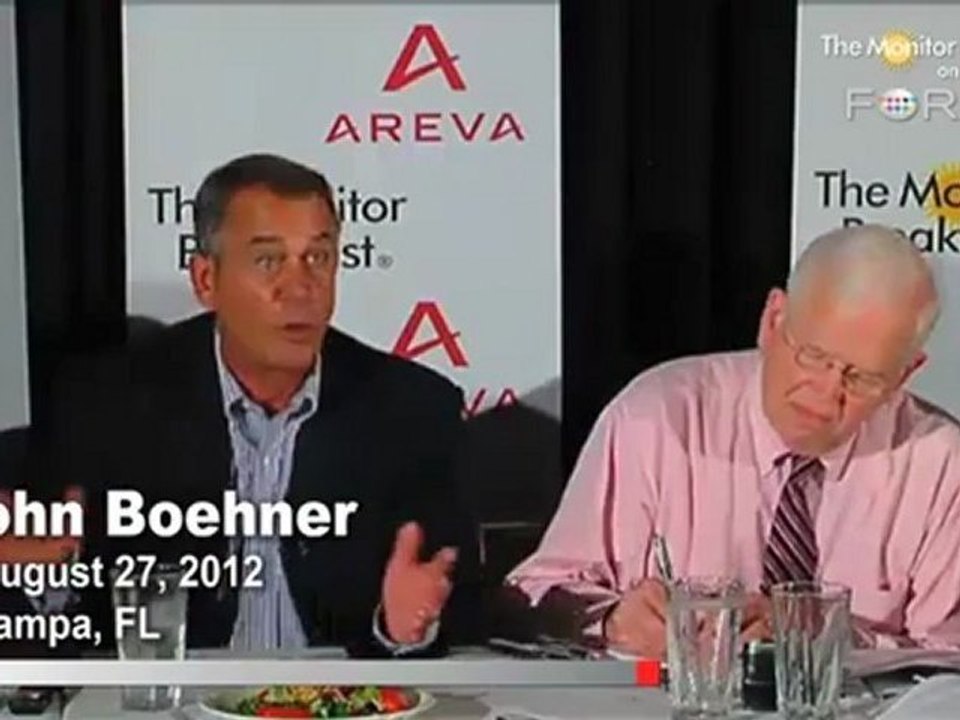John Boehner: Akin's Rape Remarks a Real 'Distraction'
