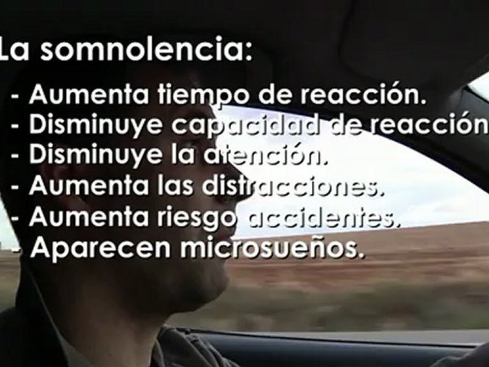 07 Seguridad Vial Disminución de la atención. Somnolencia