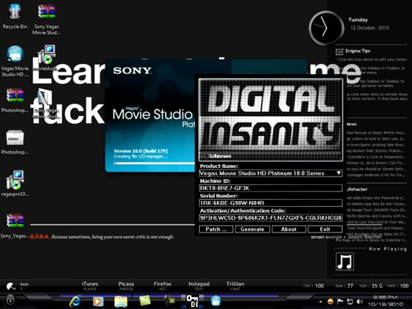 Sony Vegas Movie Studio Hd Platinum 10 And Keygen Download Link In Description Video Dailymotion