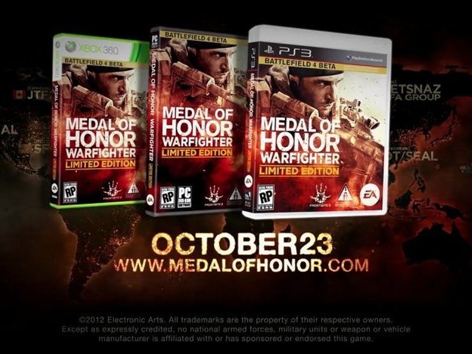 Medal of Honor Warfighter - Linkin Park Behind the Scenes Trailer [HD]