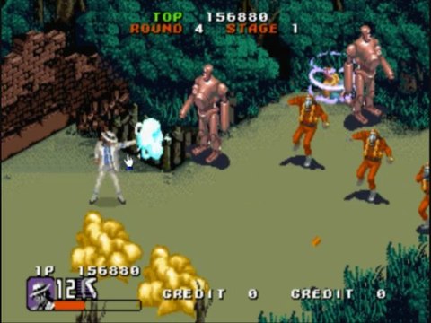 longplay et gameplay micheal jackson moonwalker [mame]