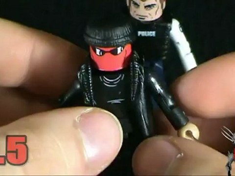 Collectible Spot - The Amazing Spider-man Minimates Vigilante Spider-man and Capt. Stacy