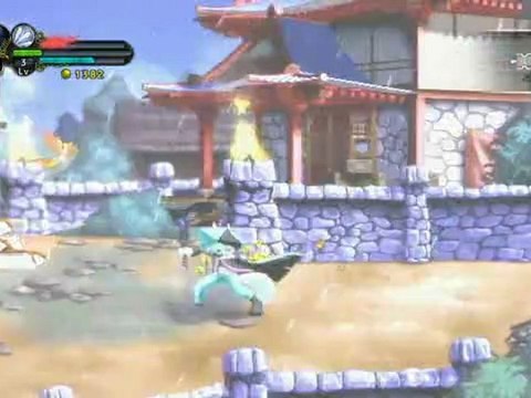 Dust : An Elysian Tail - Parler au Maire Bram dans le Village d'Aurora