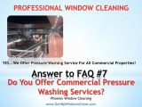 Phoenix Window Cleaning - Answer to FAQ#7