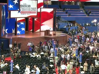 Republican delegates mark brief convention start