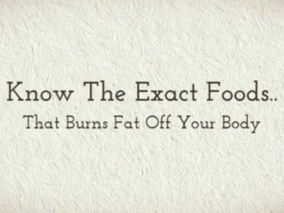 Weight Losing Meals - Free Diet Video