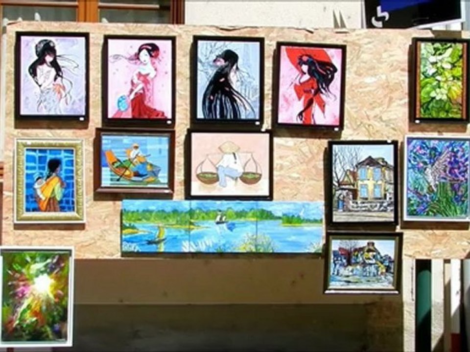 Puces antiquités artistes