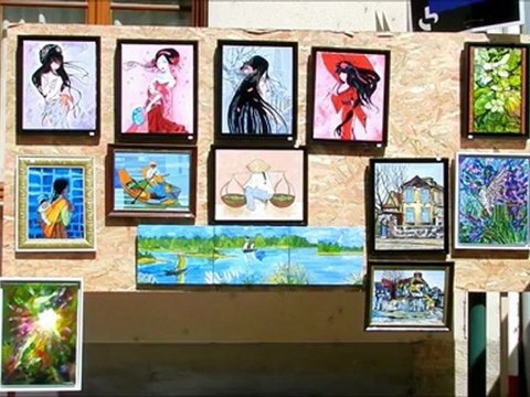 Puces antiquités artistes