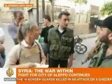 Syrian rebels advance in Aleppo city