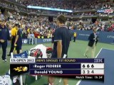 Amerika Açık: Roger Federer - Donald Young