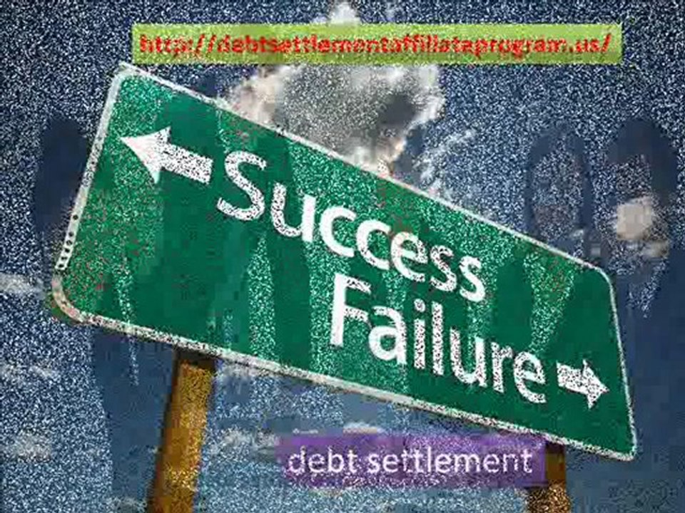Debt settlement affiliate