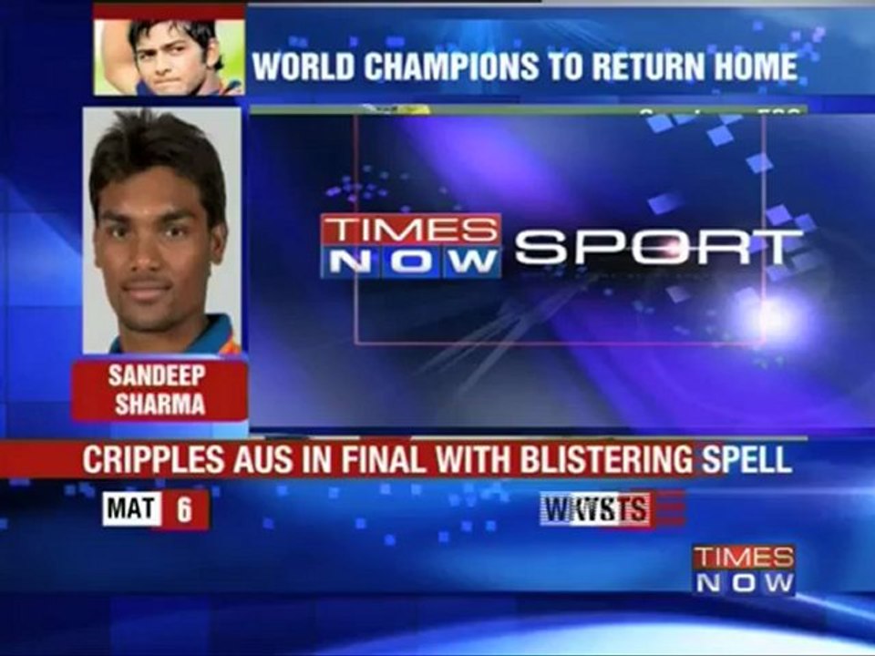 World champions to return home