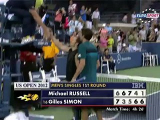 Amerika Açık: Gilles Simon - Michael Russell