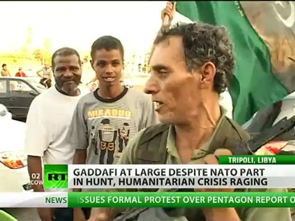 'Gaddafi dead or alive' regime: RT in rebel Tripoli