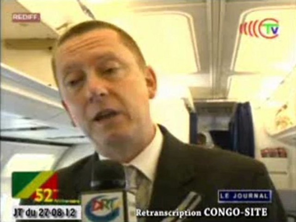 La compagnie ECAIR réussit son vol inaugural Paris-Brazzaville