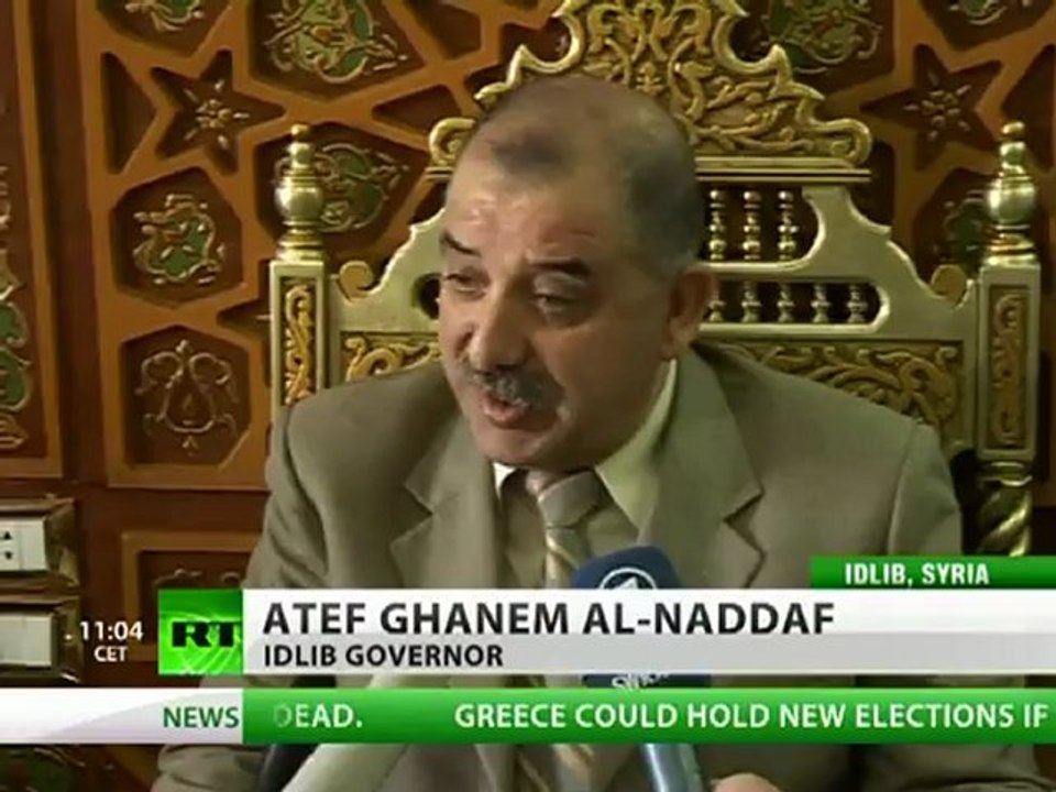 RT crew & UN observers on Syrian 'civil war' frontline