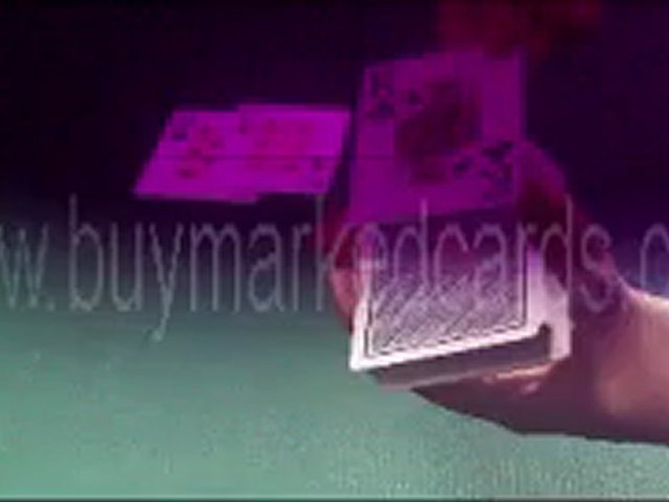 Luminosos cartas marcadas:F2800--marked cards