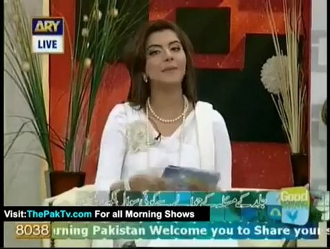 Good Morning Pakistan By Ary Digital - 28th August 2012 - Part 3/4