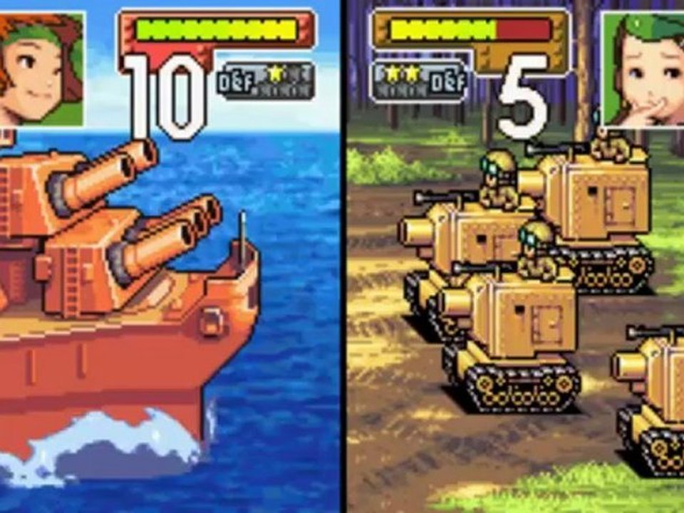 advance wars 13 - marche de sami