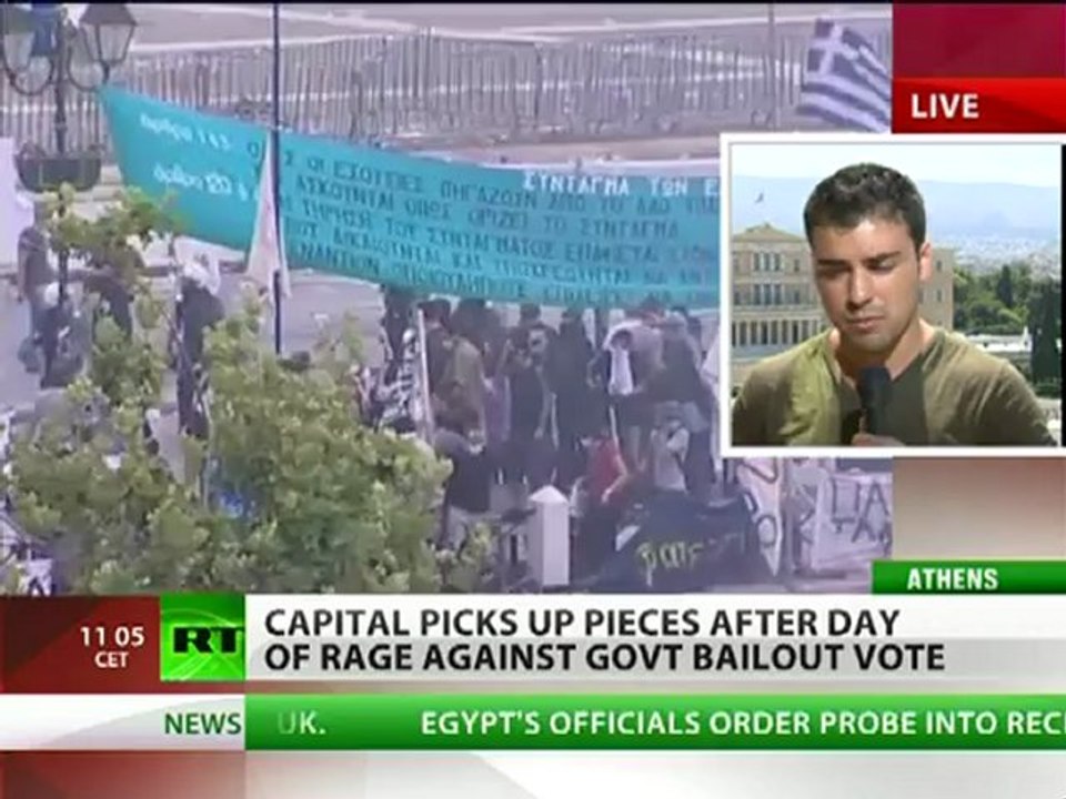 Poisoned Riots: Cops sprayed chemicals, hard to breathe in Athens