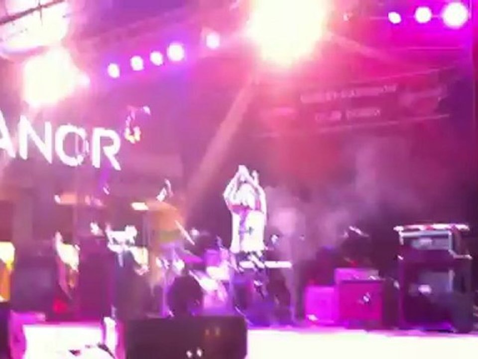 Batteur déchainé à Locarno (Suisse)